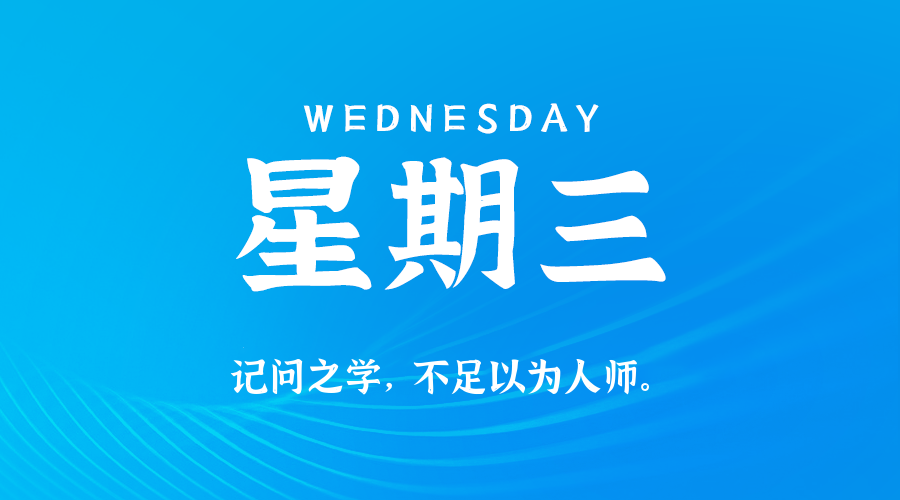 05日20日，星期三，在这里每天60秒读懂世界！